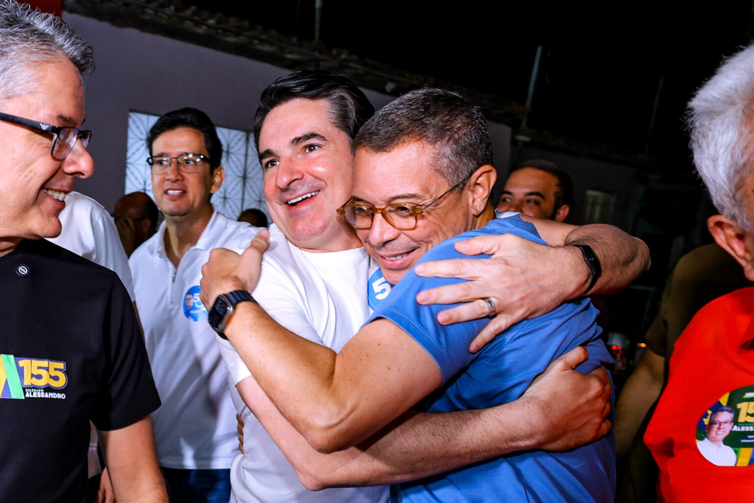 Gustinho Ribeiro recebe apoio de lideranças durante evento político em Estância