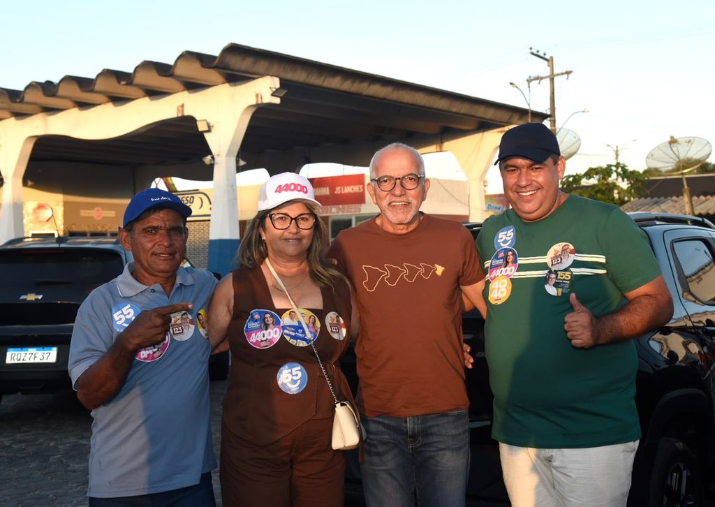 Edvaldo Nogueira percorre Zona Norte de Aracaju e reforça discurso de experiência administrativa